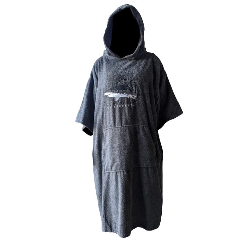 SWRDC Hooded Change Towel - Grey - Hoodies / Jackets
