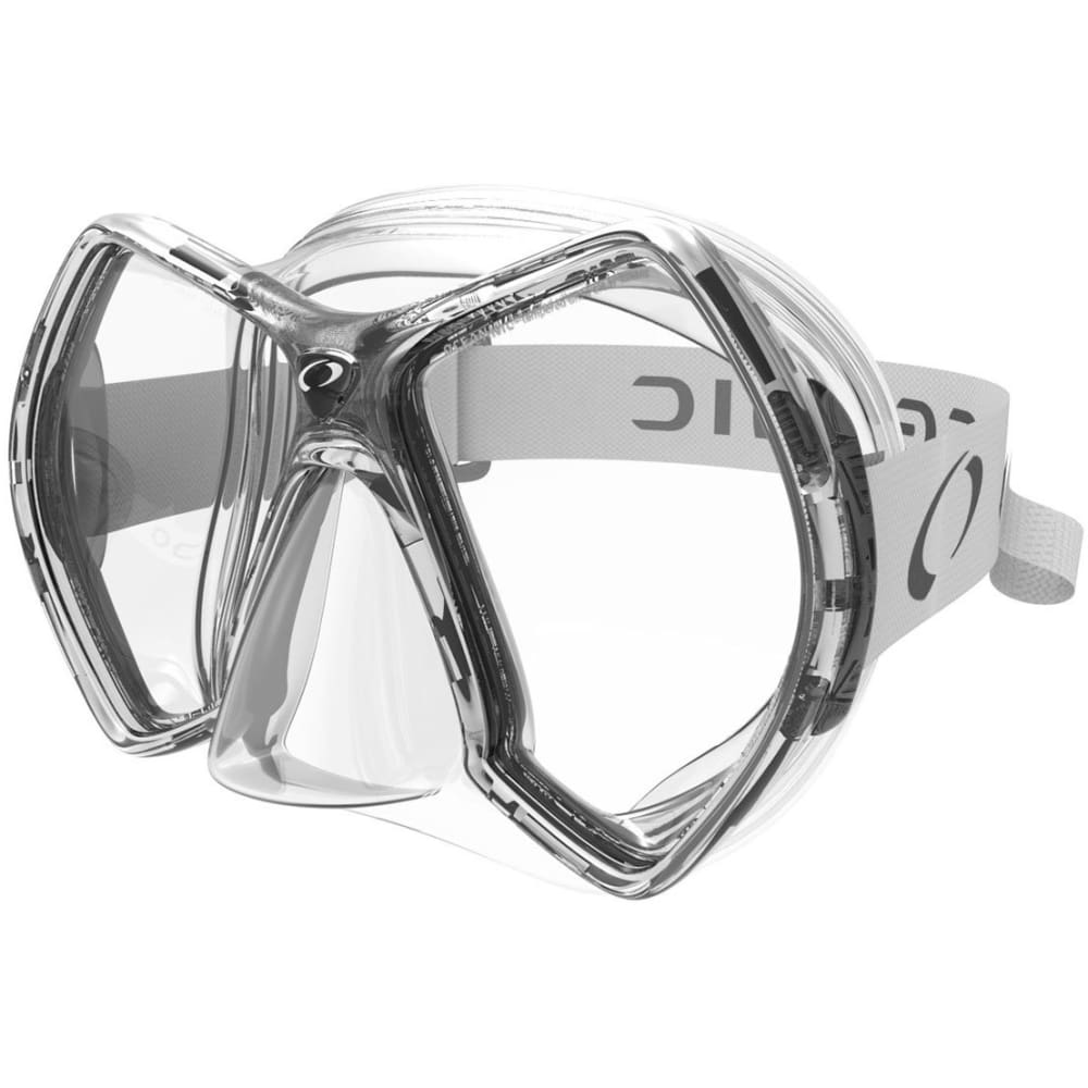 Oceanic Cyanea Mask - Titanium / Clear - Masks