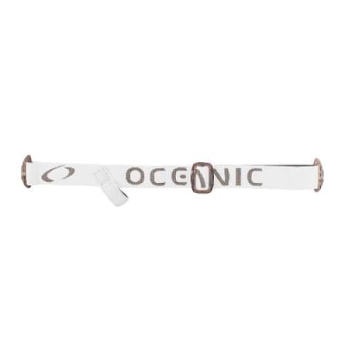 Oceanic Mask Strap Cyanea - White / Titanium - Accessories
