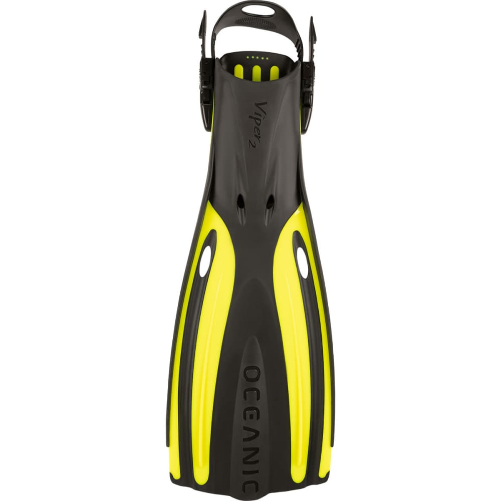 Oceanic Viper 2 Fins - Open Heel - Black / Yellow / Regular - Fins