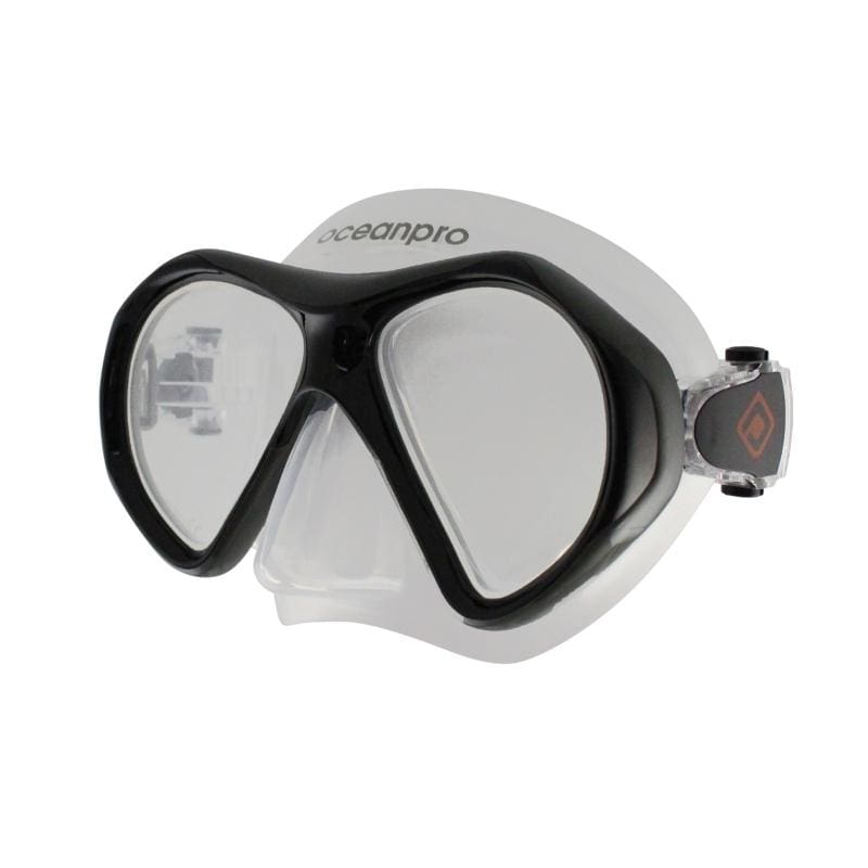 Oceanpro Noosa Mask - Clear / Titanium - Masks