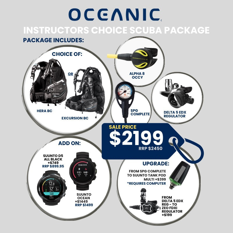 Oceanic Instructors Choice Scuba Package