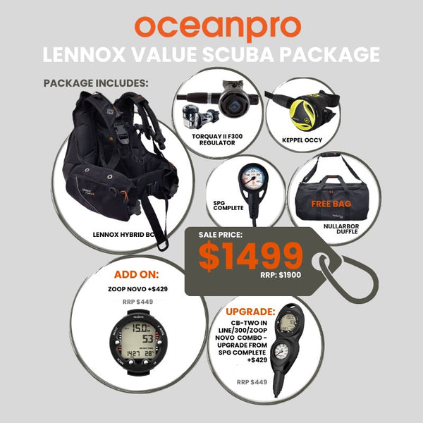 Oceanpro Lennox Value Scuba Package - Oceanpro - South West Rocks Dive ...