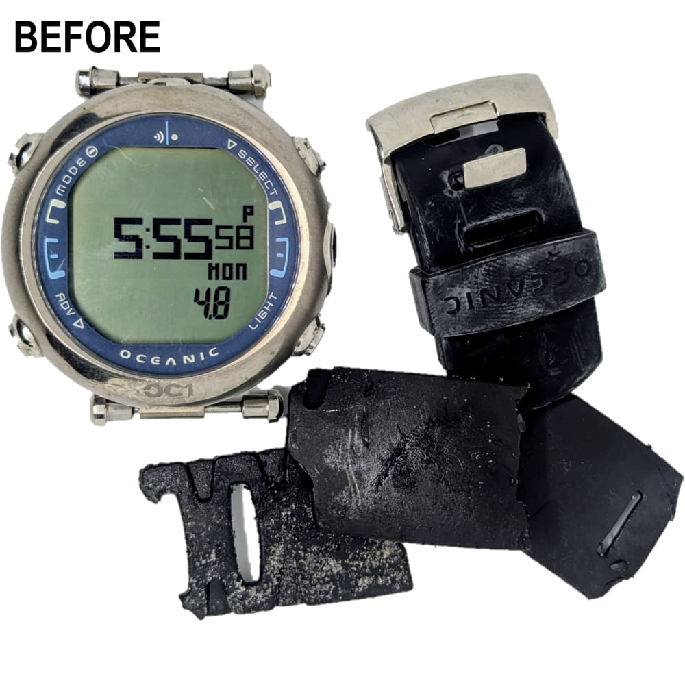 Custom Replacement Watch Band Oceanic OC1 - Instrumentation Accessories