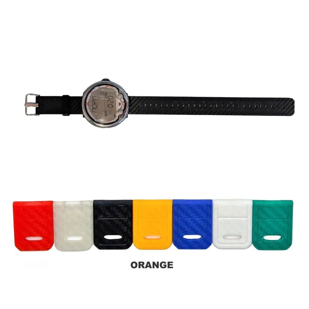 Custom Replacement Watch Band Oceanic OC1 VT3 & Other Models By Request - Orange / OC1 - Instrumentation Accessories