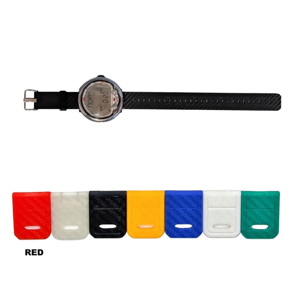 Custom Replacement Watch Band Oceanic OC1 VT3 & Other Models By Request - Red / VT3 - Instrumentation Accessories