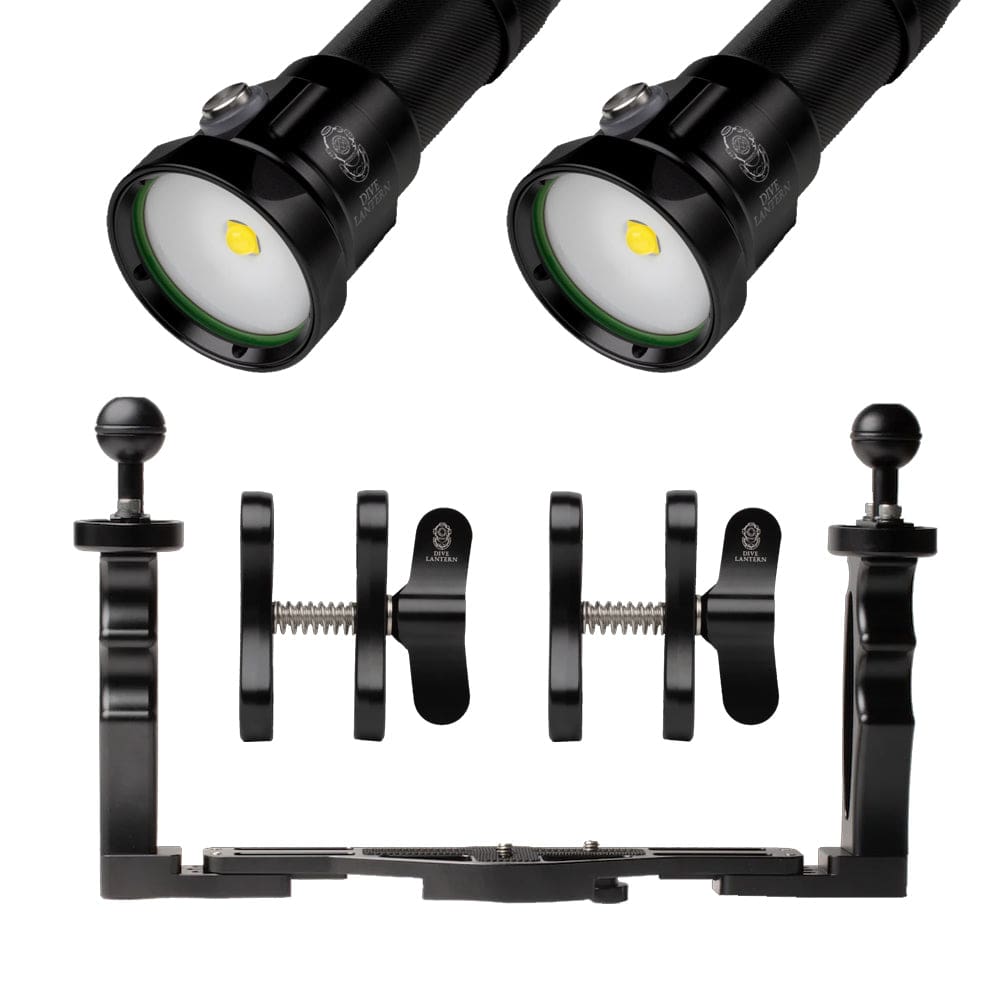 Dive Lantern CT25 V40 Video Light Package (8400 lm) - Torches
