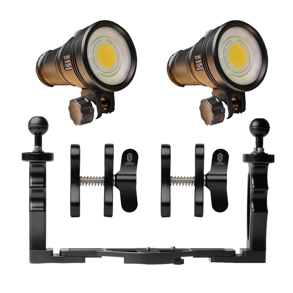 Dive Lantern CT25 V7000 Video Light Package (14000 lm) - Torches