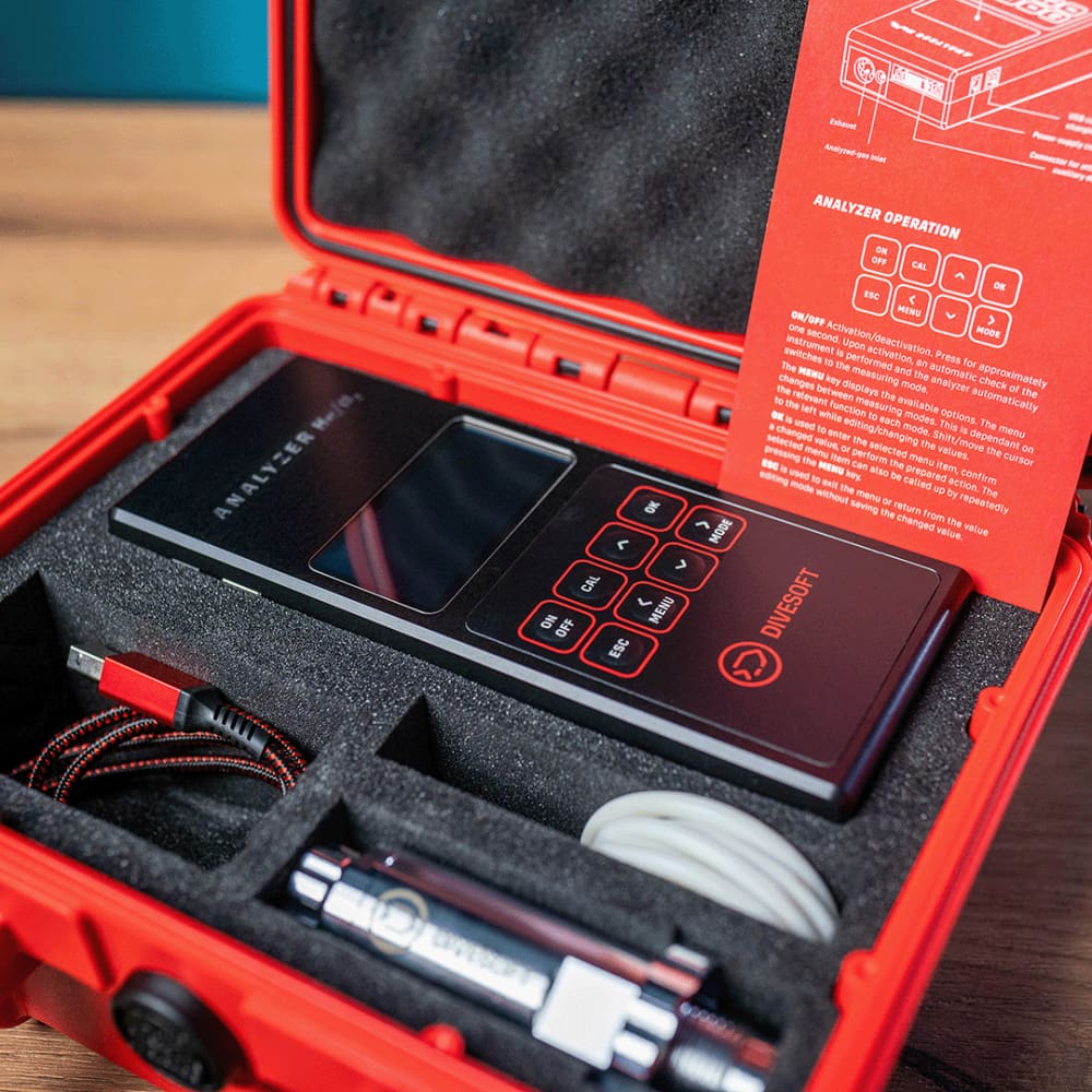Divesoft Analyser He/O2 - Set Blender Standard - Accessories