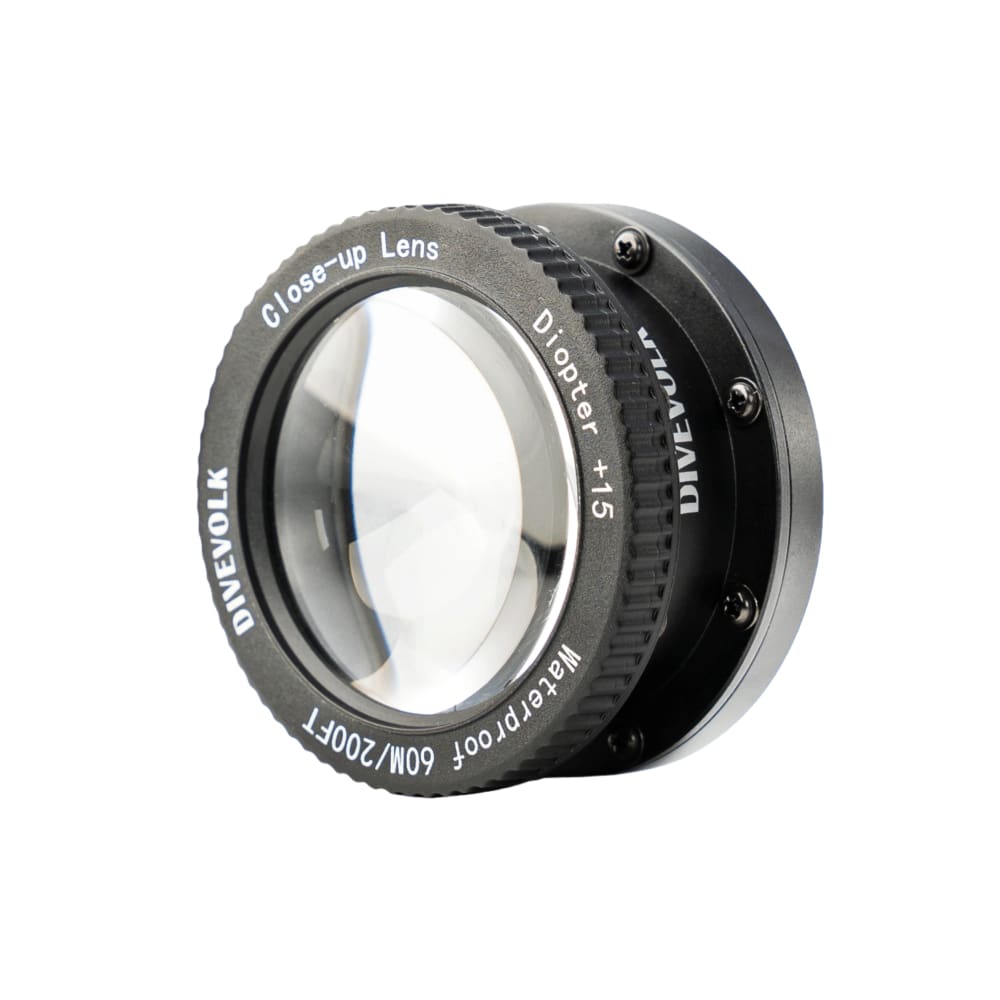 DiveVolk Macro Lens + 15 - Camera Housings