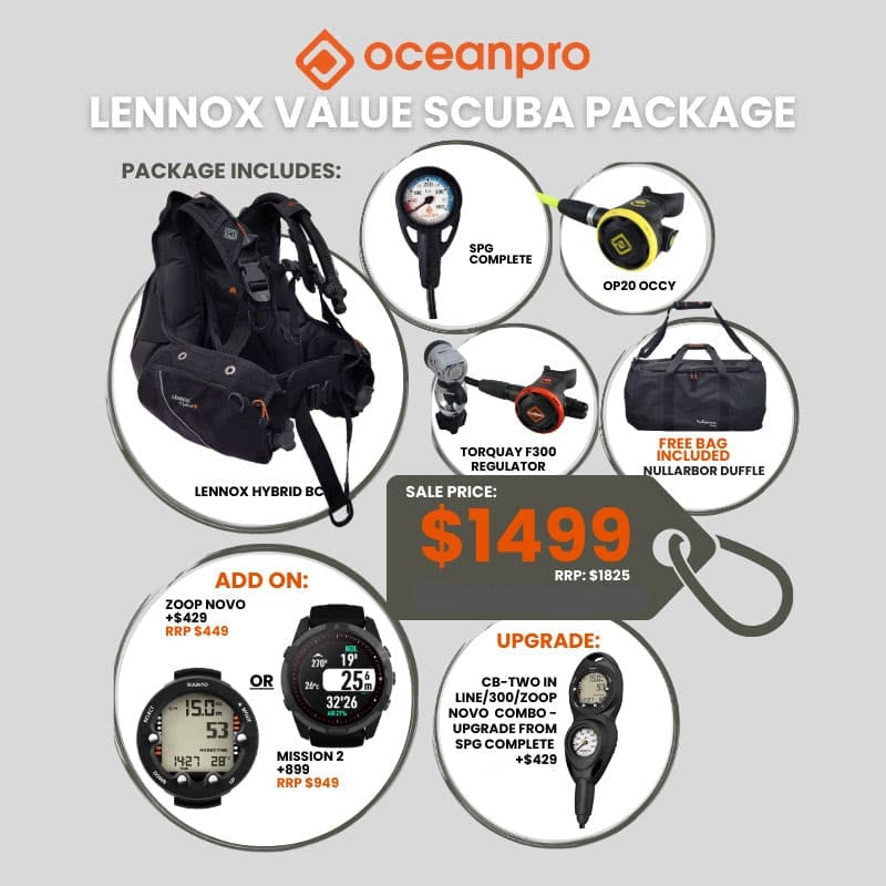 Oceanpro Lennox Value Scuba Package - SCUBA Packages