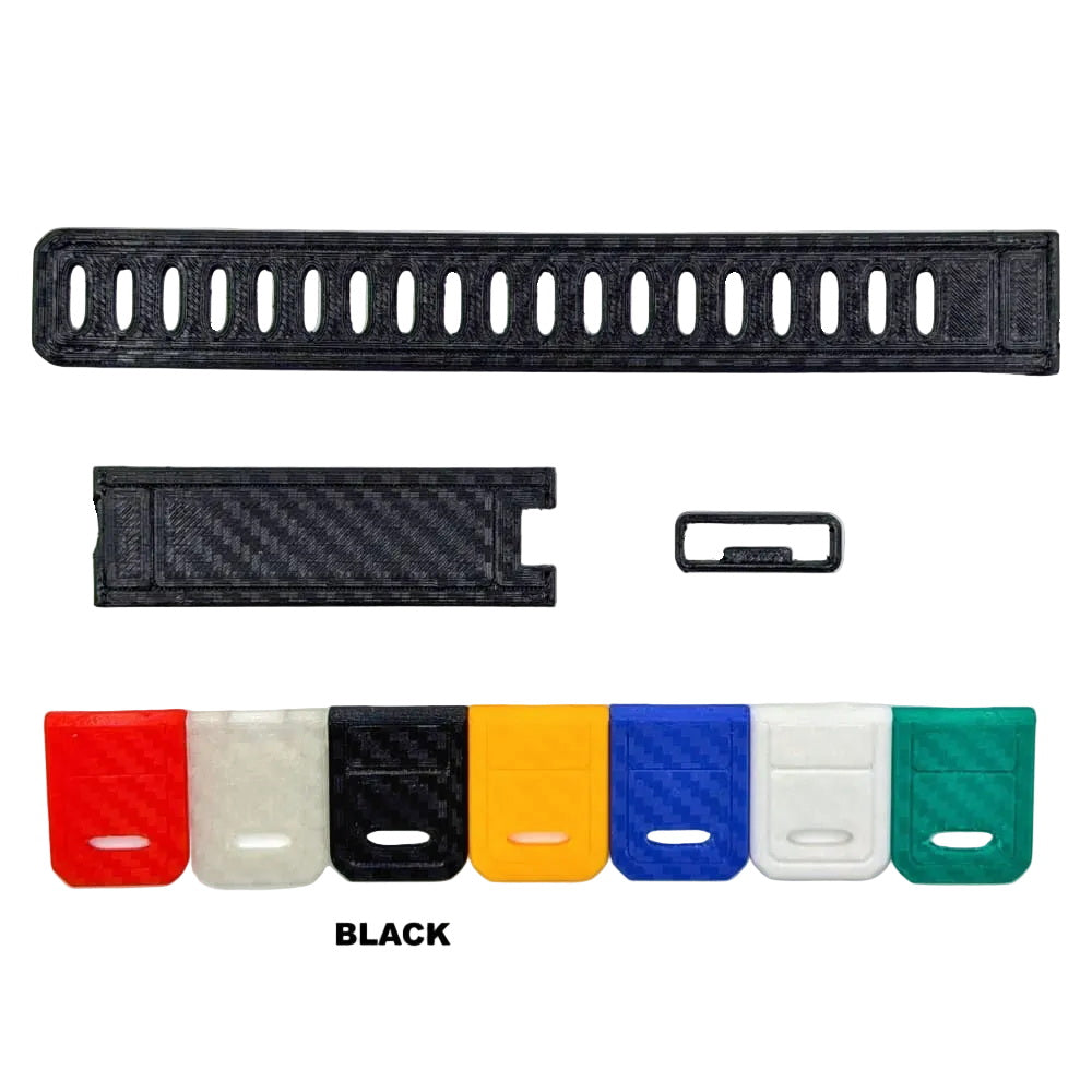 Custom Replacement Watch Band Oceanic OC1 - Black - Instrumentation Accessories