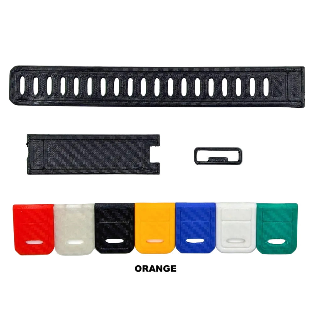 Custom Replacement Watch Band Oceanic OC1 - Orange - Instrumentation Accessories