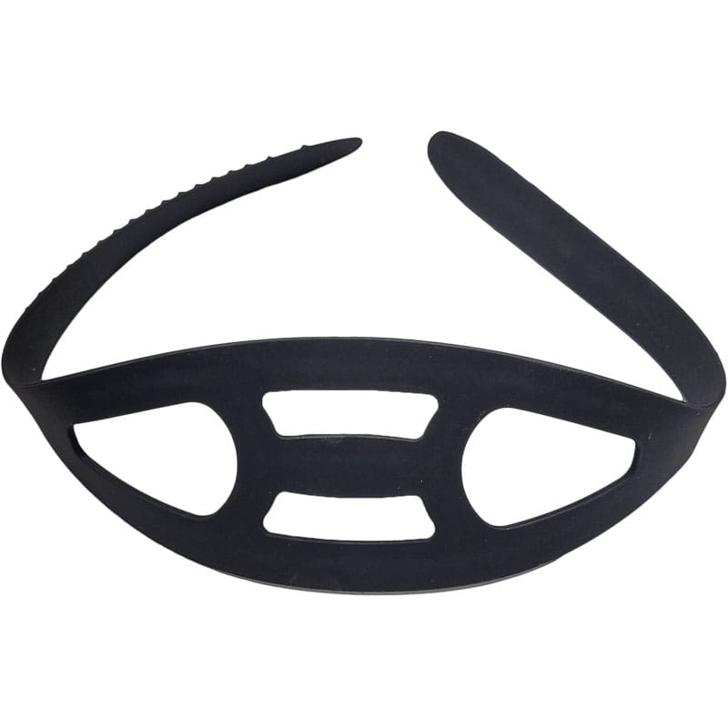 Silicone Mask Strap - Suits Oceanic Shadow Mask - Black - Accessories