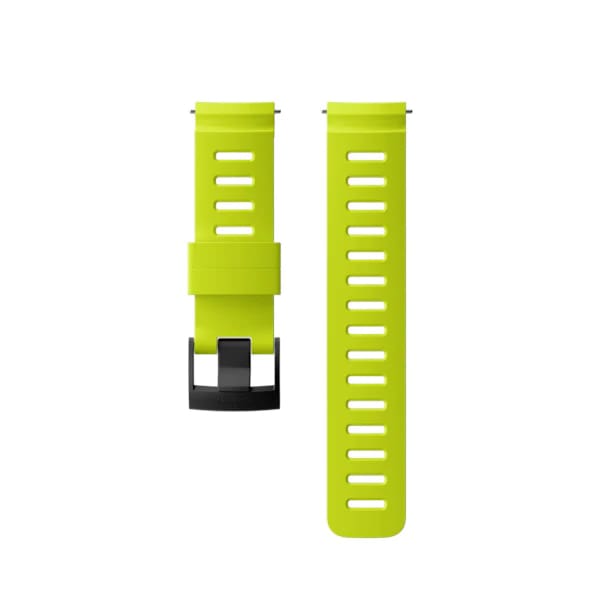 Suunto 24MM Dive 1 Silicone Strap - Lime / Black - Instrumentation