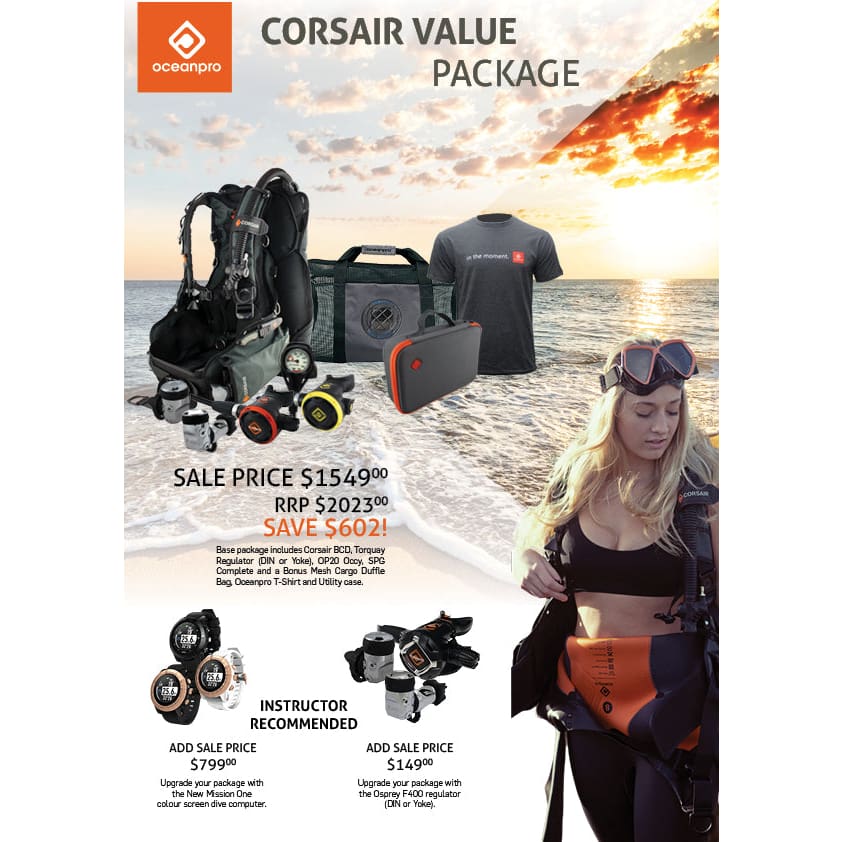 Corsair Value Package - SCUBA Packages