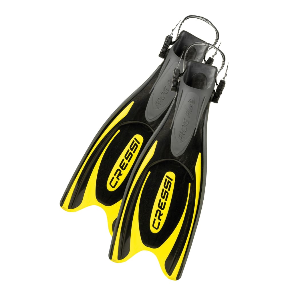 Cressi Frog Plus Fins - XS-S (5-6) / Yellow - Fins