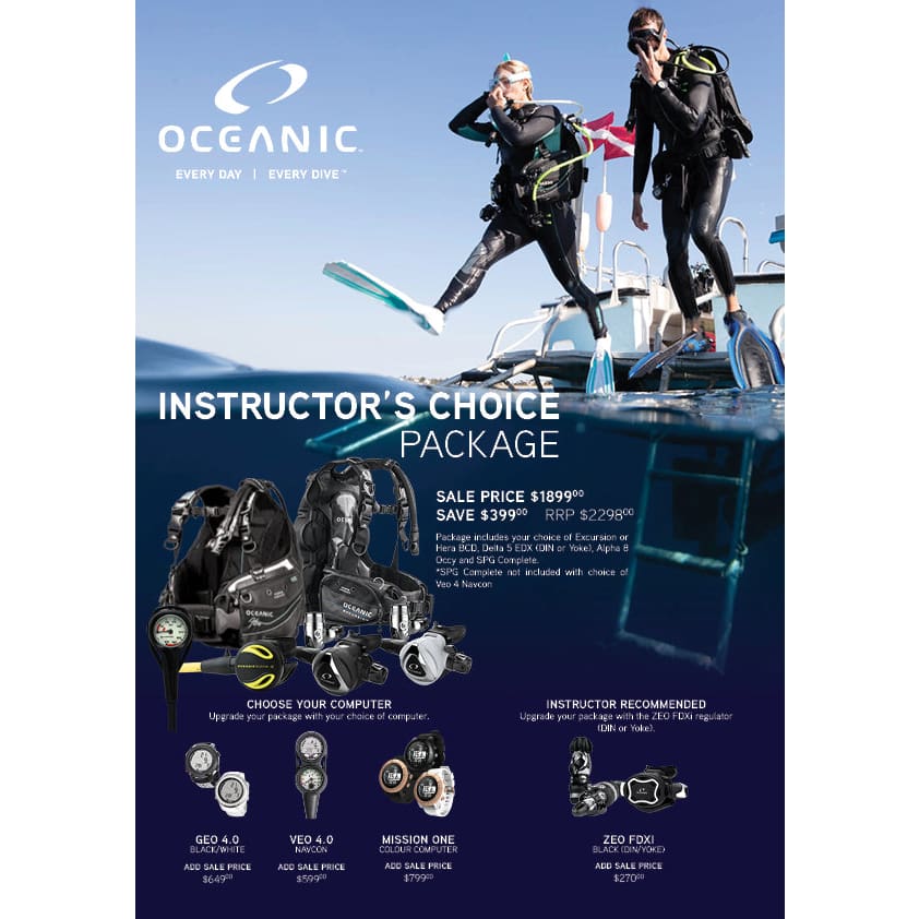 Instructors Choice Package - SCUBA Packages