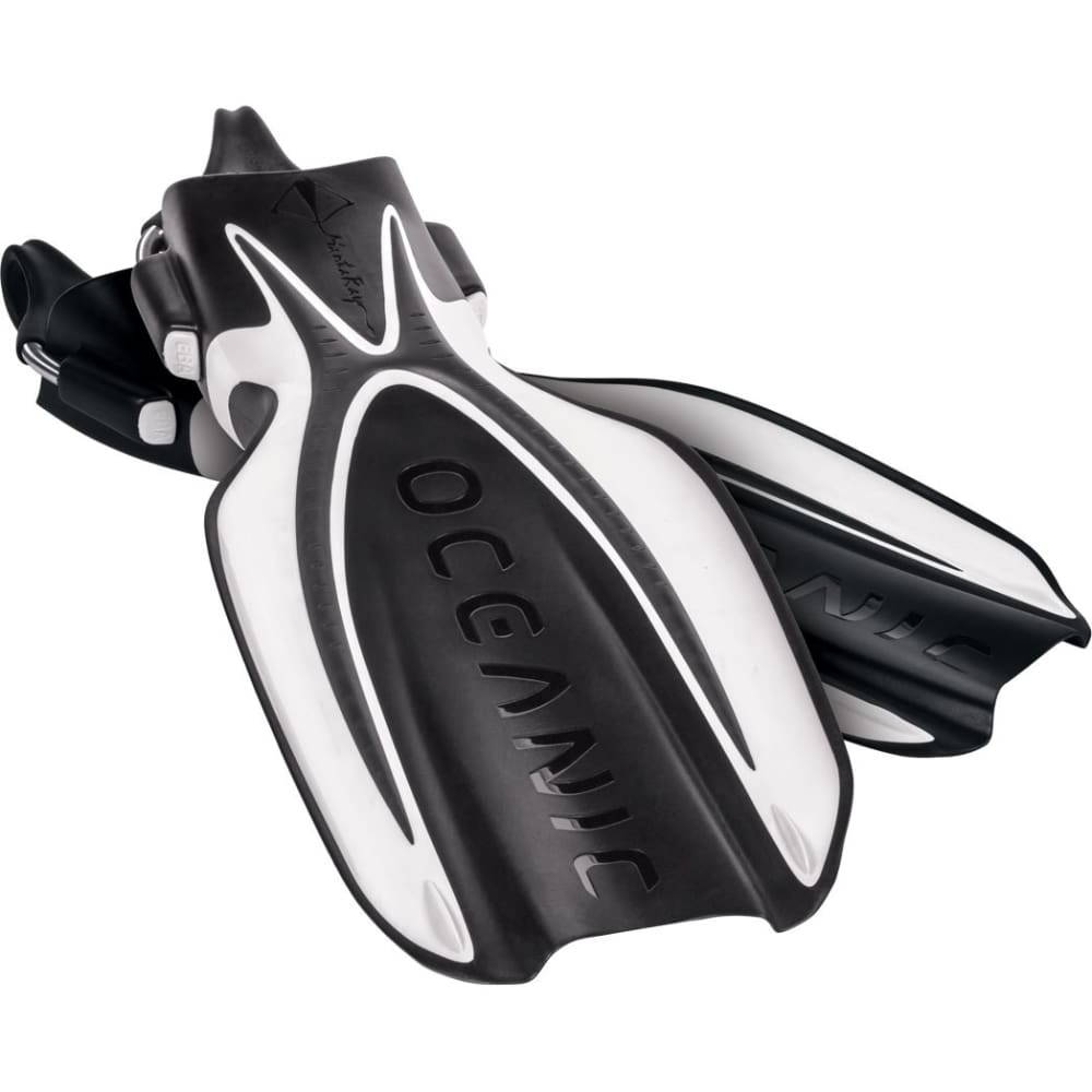 Oceanic Manta Ray Fins - Black / Blue / Regular - Fins