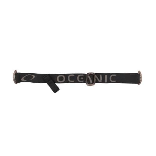 Oceanic Mask Strap Cyanea - Black / Titanium - Accessories