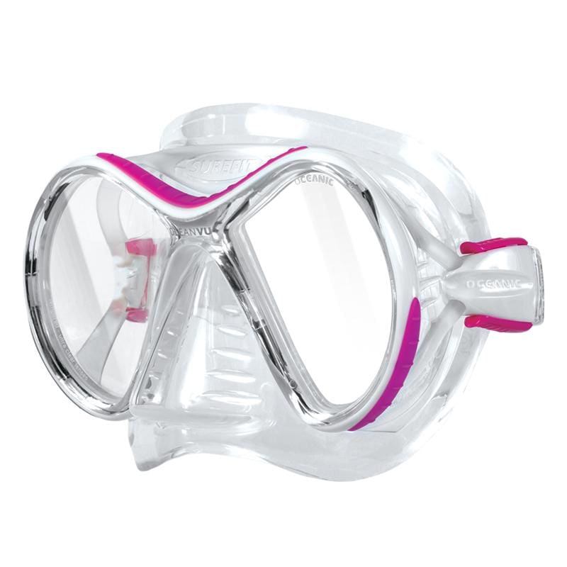 Oceanic Ocean Vu Mask - Pink / Clear - Masks