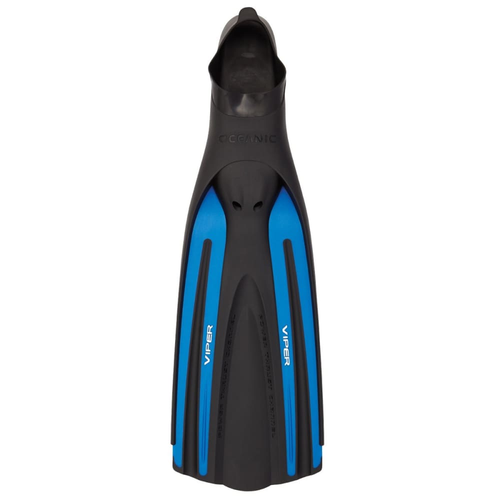 Oceanic Viper Fins - Full Foot - Blue / Large - Fins