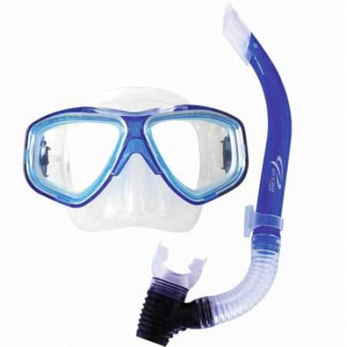 Oceanpro Eclipse Oasis Mask Snorkel Set - Blue - Mask / Snorkel Sets