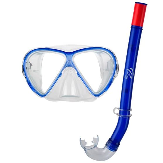 Oceanpro Starfish Jnr Mask Snorkel Set - Blue - Mask / Snorkel Sets