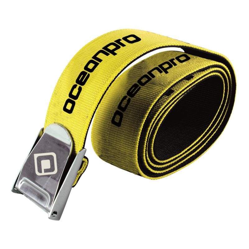 Oceanpro Weight Belt Webbing - Yellow - Weight Belts